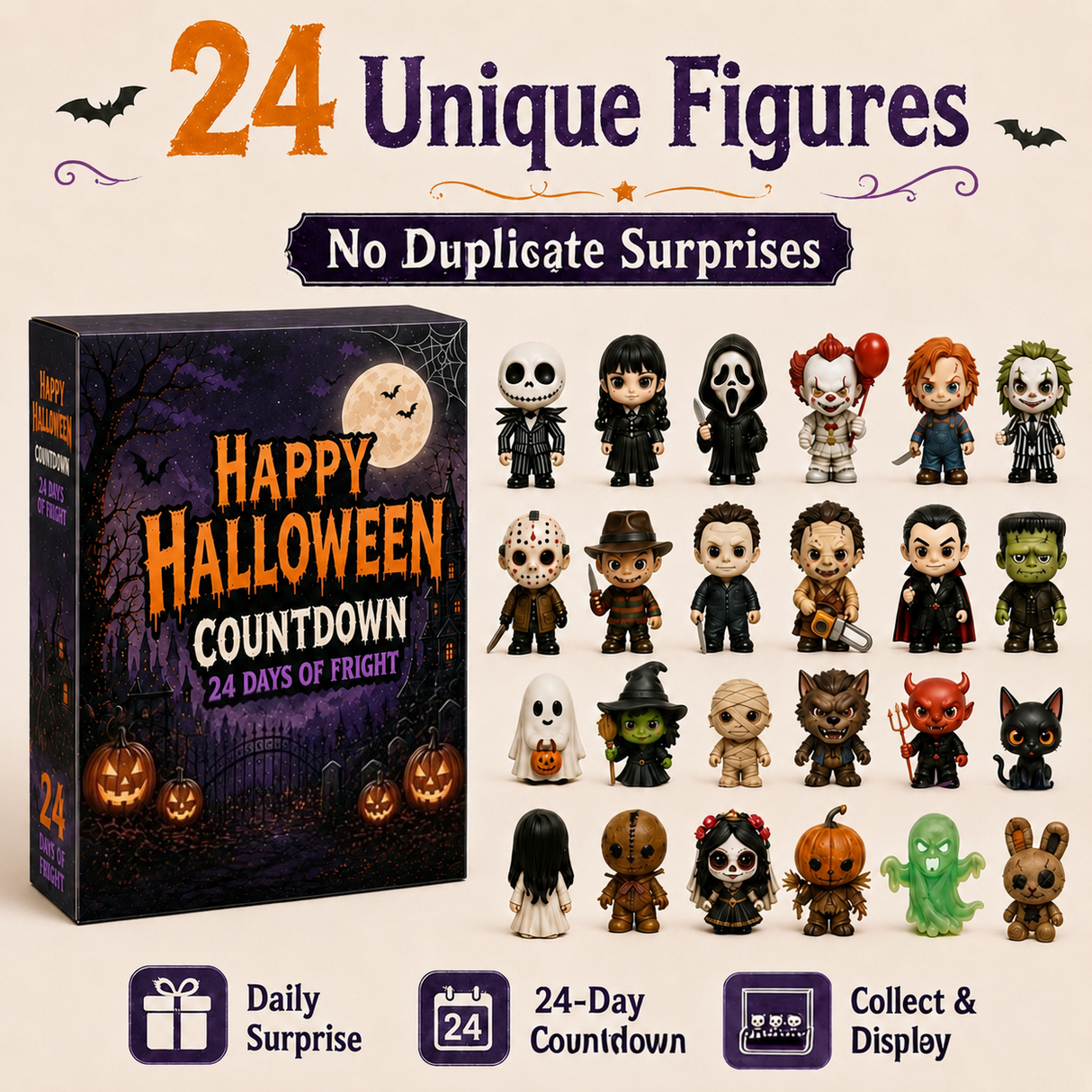 DIY Haunted House Halloween Decor Kit