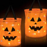 🎃 2026 Sale — Over 19,000 Sold!✨ Halloween Glowing Pumpkin Bag – LED Lights & Spacious Interior 🍬2 Pack