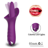 Strong Tongue Licking Insertion Femdom Vibrator