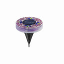 Solar Mosaik LED Wasserdichte Rasenleuchte 4er-Pack
