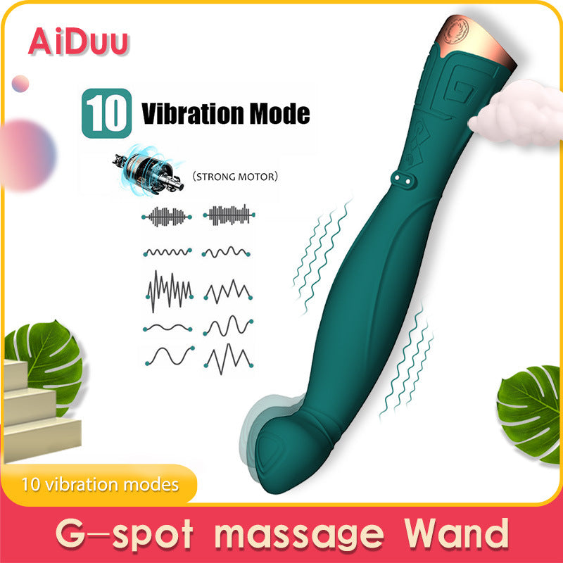 Strong Masturbation Female Vibrating Finger Massage Stick