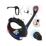 3 in 1 Vibrating Remote 10 Frequencies Adjustable Penis Ring