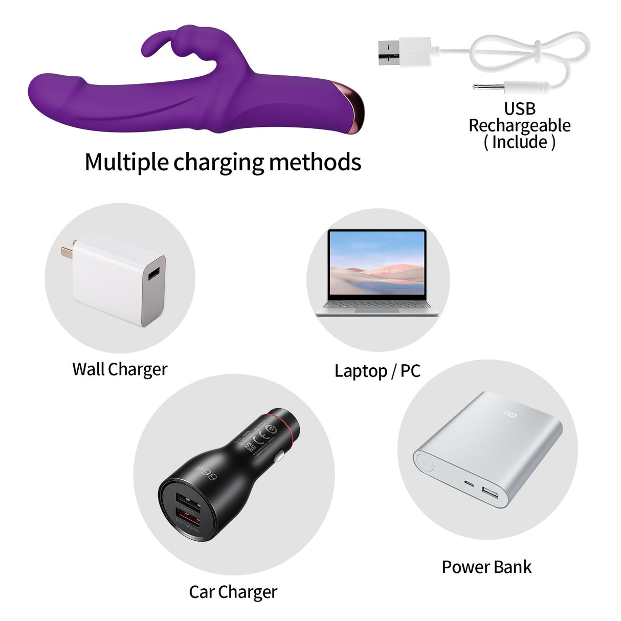 10 Frequencies Rabbit Vibrator