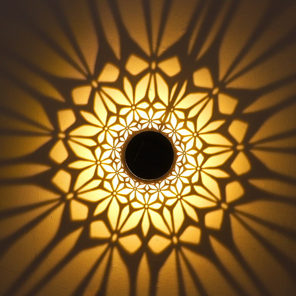 Decorative Solar Mandala Lights 2 Pcs