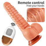 5 Vibrating 3 Thrusting Heating Function Fantastic Dildo