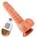 5 Vibrationsstufen 3 Schubbewegungen Heizfunktion Fantastischer Dildo