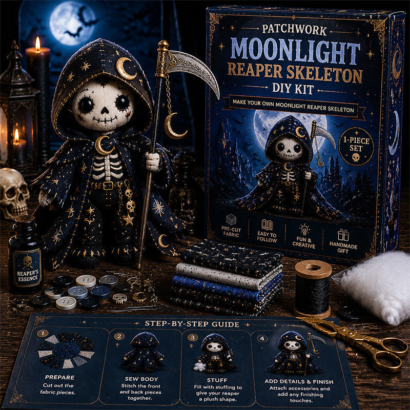 DIY Halloween Skeleton Doll Kit