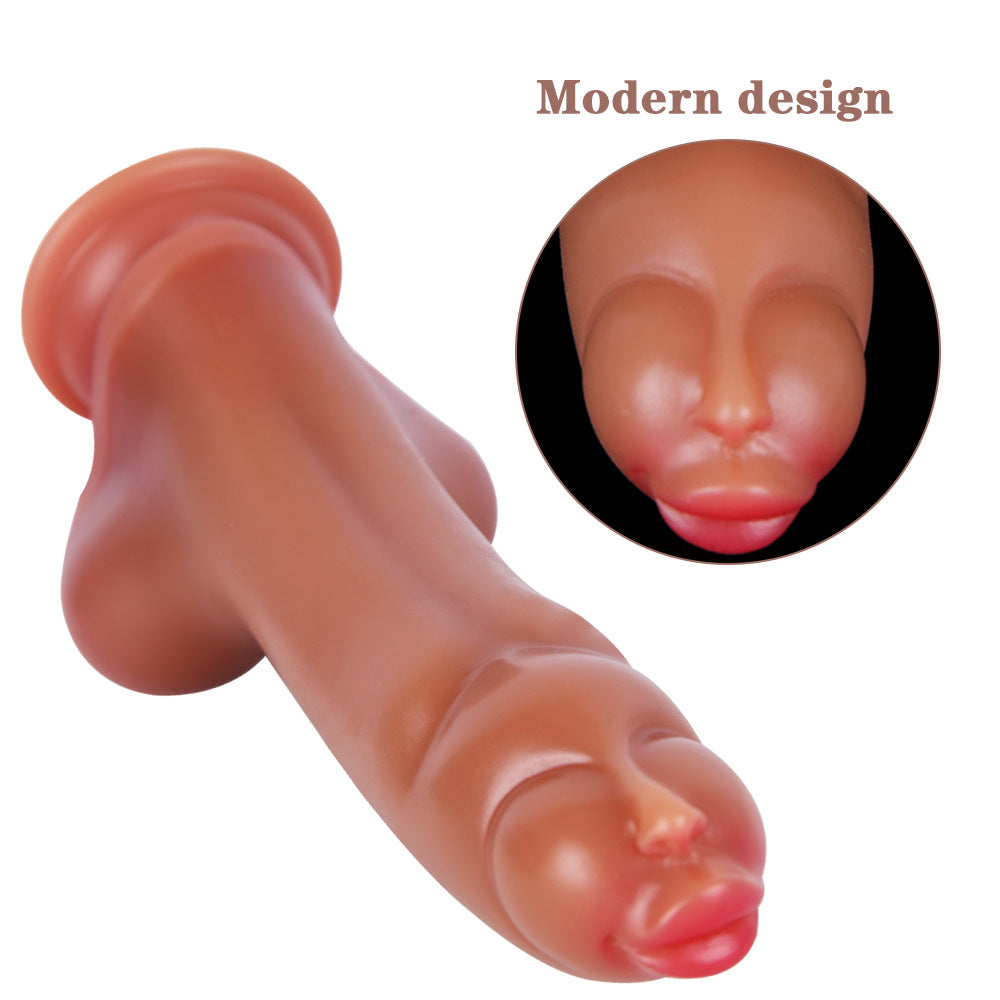 7.68 Inch Dildo Soft Manual Dildo With Double Breasts
