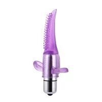 Vibrating Finger Cot Tongue Masturbator