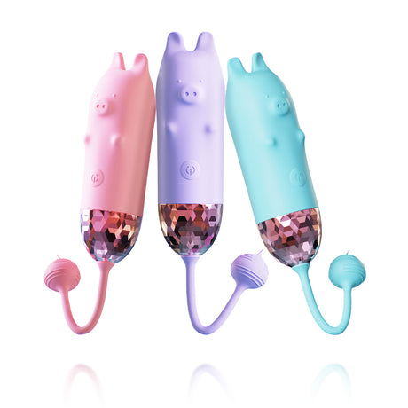 Piggy G-Spot Vibrator -10 Frequency Wireless Control PigletVibrator