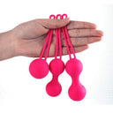 Bolas de silicona vaginales para estrechamiento, paquete de 3