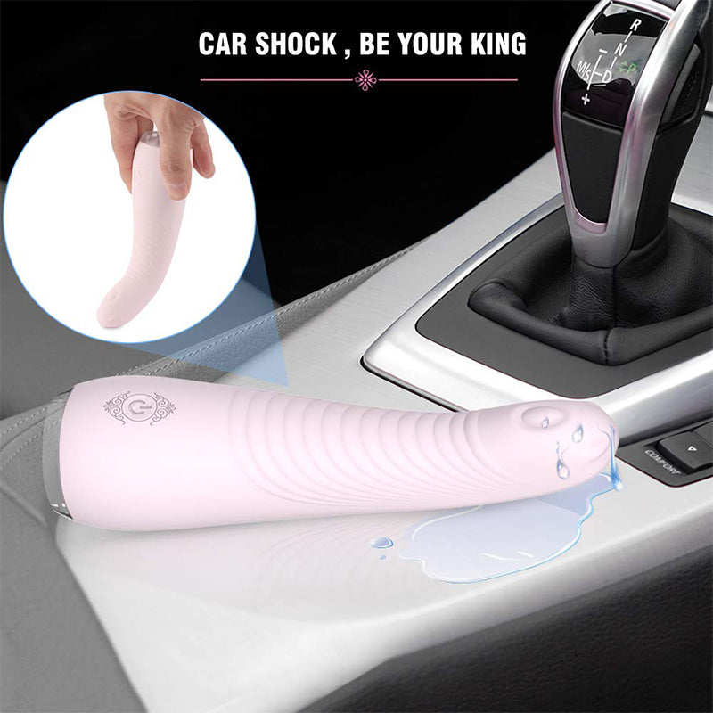 Pink Cute Elephant Trunk Sex Toy G-Spot Anal Vagina Vibrating Silicone Dildo Vibrator