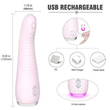 Pink Cute Elephant Trunk Sex Toy G-Spot Anal Vagina Vibrating Silicone Dildo Vibrator