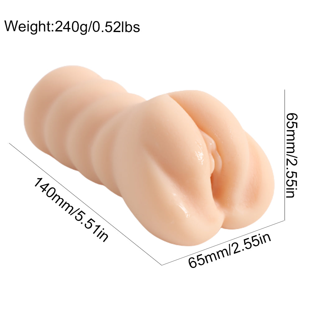 Realistic Texture Oral Sex Tightening Silicone Pocket Vagina