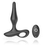 Prostate Massage 10 Frequency Strong Shock WirelessRemote Control Anal Plug