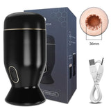 PulseMax 6 Vibration Pattern Rotation 2 in 1 Blowjob Simulator Toy