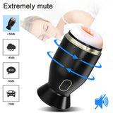 PulseMax 6 Vibration Pattern Rotation 2 in 1 Blowjob Simulator Toy