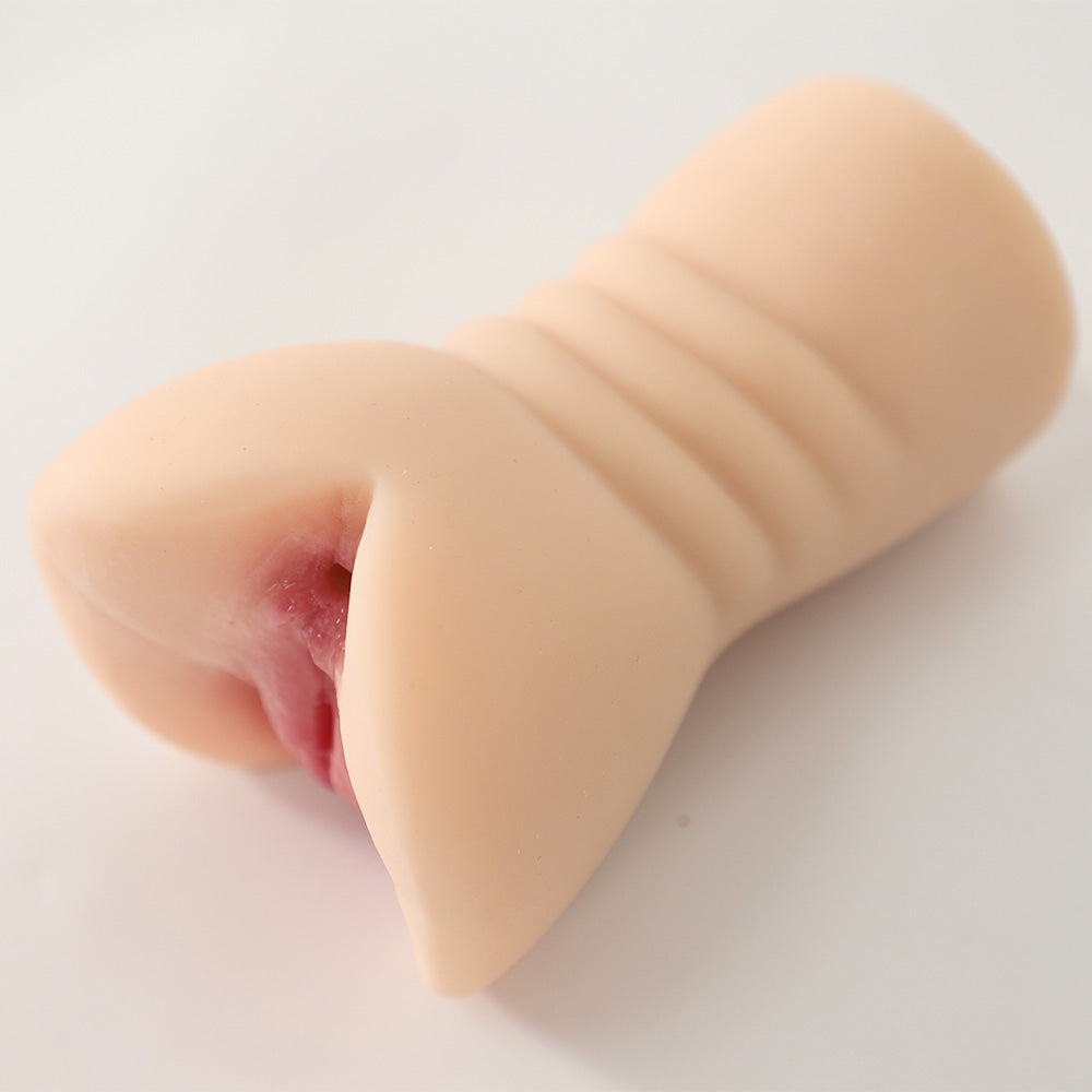 Portable Pocket Pussy Realistic Texture Soft Fake Pussy for Penis Stimulation