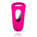 Control remoto vibración bloqueo anillo fino juguete