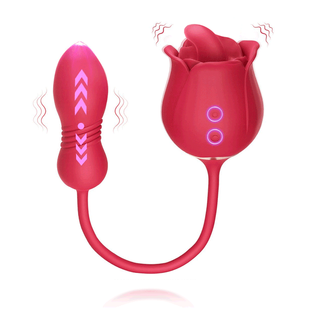 Rose Toy Massage Sucking Rose Vibrator  Rose Toy For Women Rose Dildo Sex Toys