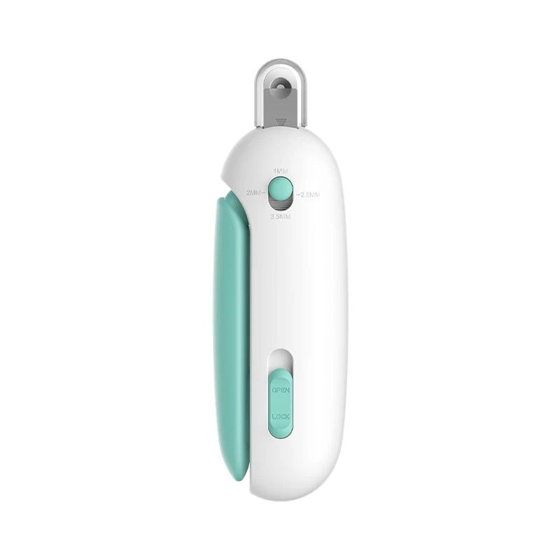 Cat Nail Clippers with Adjustable Aperture, Safe Cat Nail Trimmer with Circular Cut Hole