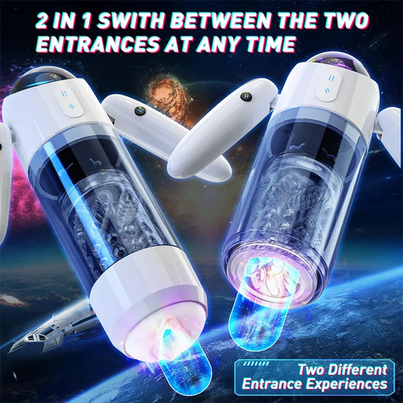 Automatic Robot Handheld 7 Thrusting 4 Rotation One Key Brust Male Masturbator