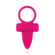 Silent Massage Waterproof Silicone Vibrator Lock Ring