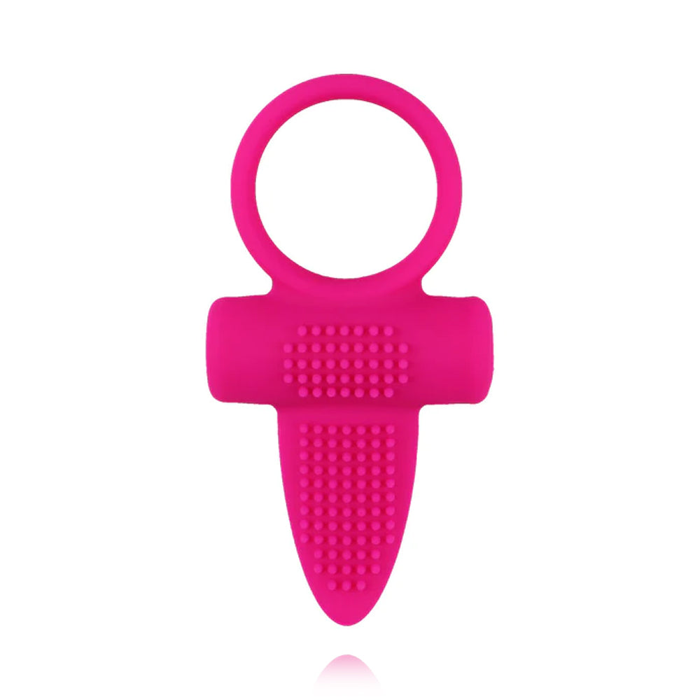Silent Massage Waterproof Silicone Vibrator Lock Ring