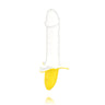 Silicone Banana Dildo Automatic Retractable Masturbator