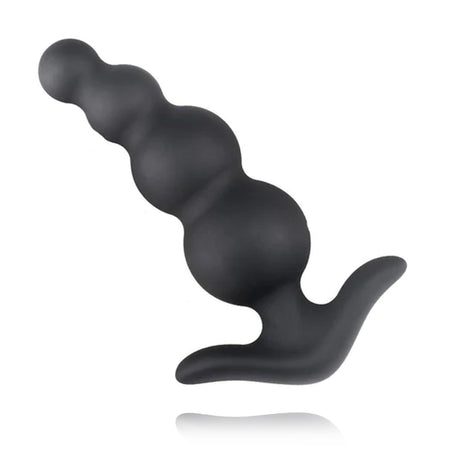 Silicone Pull Bead Back Court Anal Plug