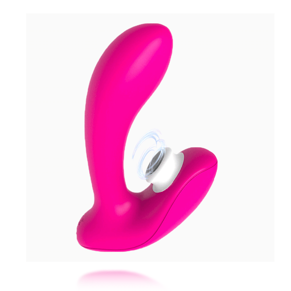 Sucking Vibrating Dildo - Female Vibrator With VibratingSuction