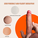 Tarzan III Penis-Premium Suction Cup Rabbit Double G Dildo For Premium Machine