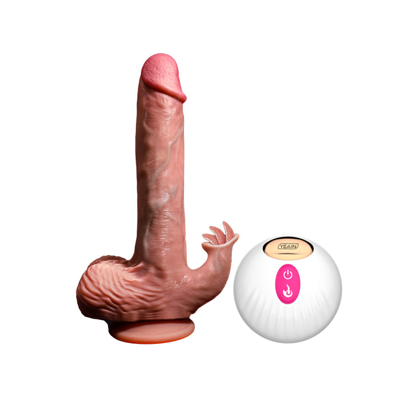 Tarzan III Penis-Premium Suction Cup Rabbit Double G Dildo For Premium Machine