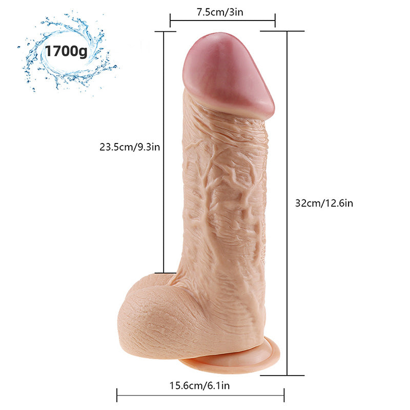 Thick Realistic Textured Penis Dildo
