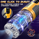 Truly Waterproof 3 In 1 Airplane Cup 7 Thrusting Rotation Fully Automatic Men Sex Toys