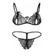     Uxol-Women_s-Sexy-Lace-Sheer-Panties-Bra-Panty-Set---Combo-of-2