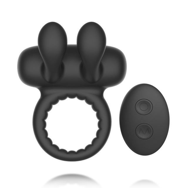 Vibrating Cock Ring with Bunny Ears