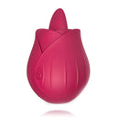 Vibrating Tongue Rose Vibrator Clitoral Stimulation Female Masturbator