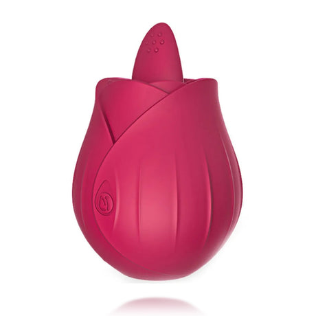 Vibrating Tongue Rose Vibrator Clitoral Stimulation Female Masturbator