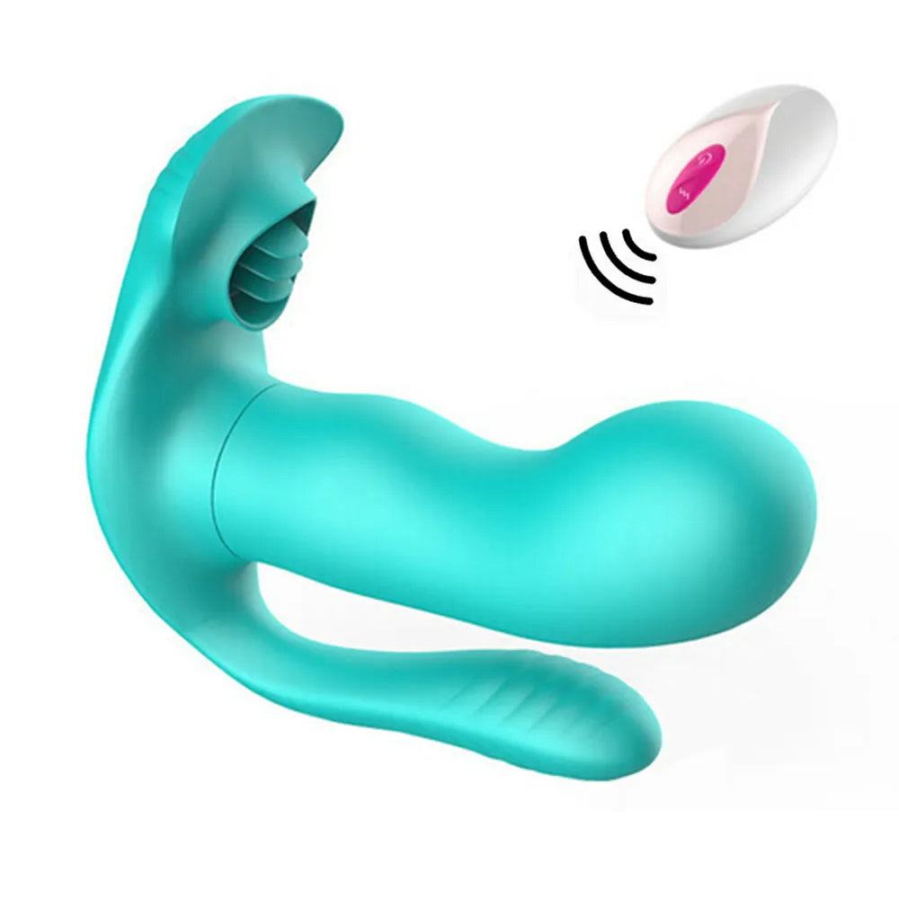 Wireless Remote Control Female Vibrating Masturbator
