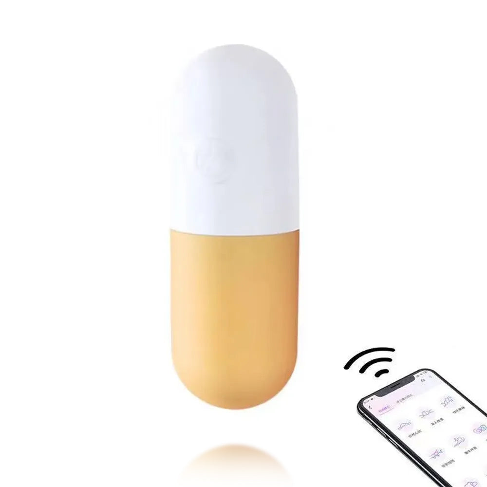 Wireless Vibrating Mini Bullet Capsule Jump Egg