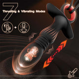 Wireless & APP Remote Control Thrusting Vibration Prostate Massager