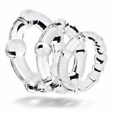 Crystal Male Cock Rings & Erection Rings Delay Training Sets