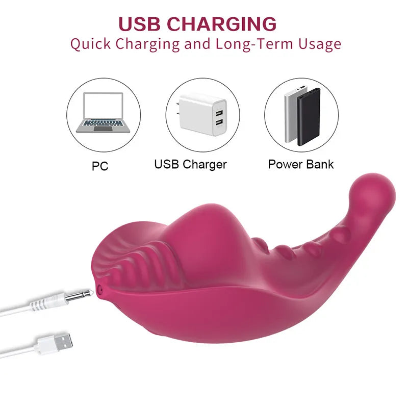 Wireless Remote Control Vibration G-Spot Wearable Underwear Vibrator Female Vibration Masturbator