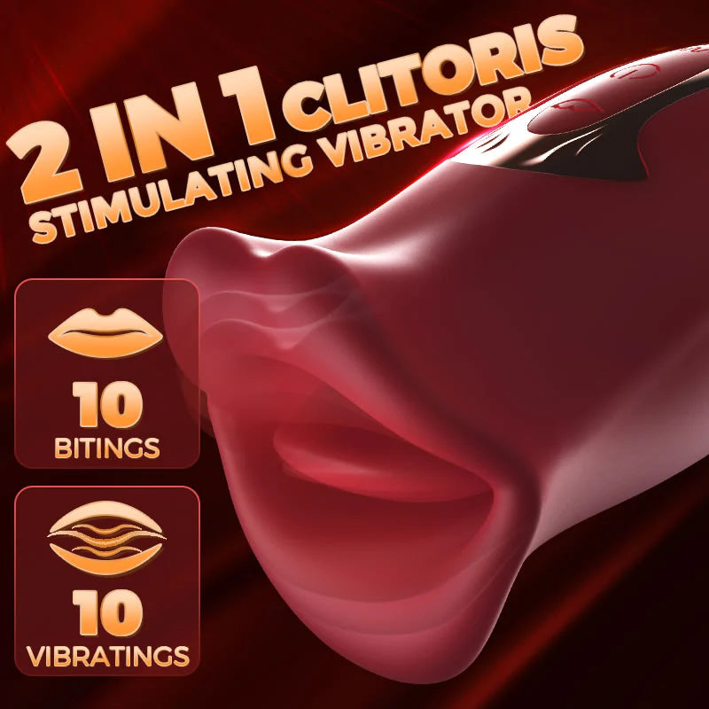 10 Modes and Speeds Stimulate Nipple Clitoral Vibrator
