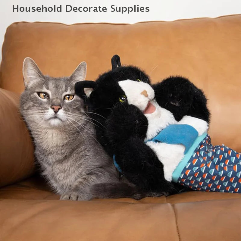 Cats Puppet Wrestler Cat Wrestling Toy Puppet Interactive Hand Puppet With Tough Padding Creative Home Pet Boredom-Busting Toys
