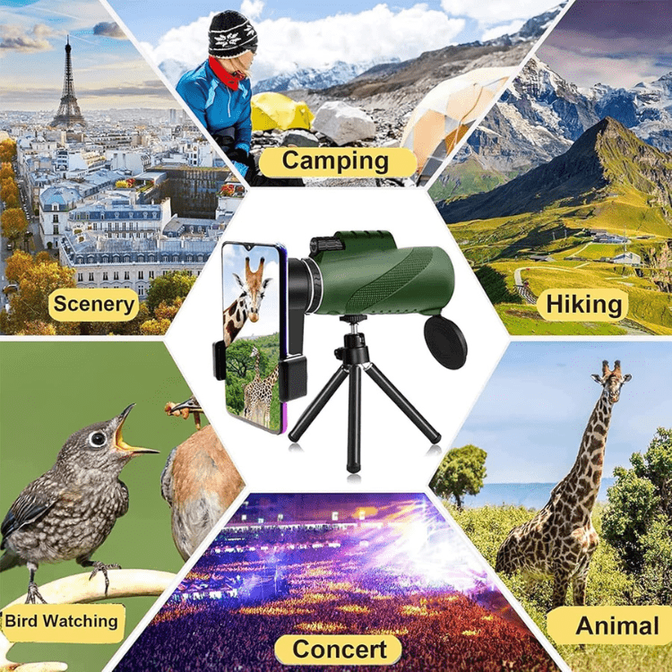 Compact 600x Ultra-Zoom Monocular
