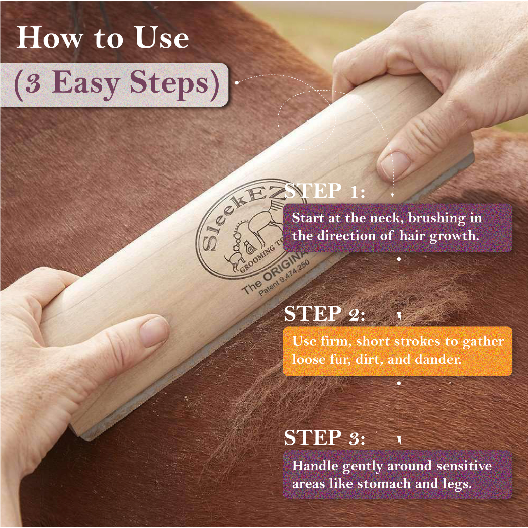 Horse/Dog Brush for Shedding and Grooming