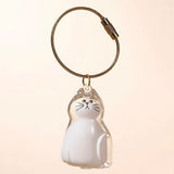 Pet Hair Keepsake Capsule Keychain for Cat & Dog Lovers -5Pcs