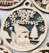 🥳Fun Christmas Pun Ornament Bundle Package 🎄Christmas Tree Hanging Decoration